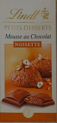 Lindt srednie petits desserts Mousse au Chocolat noisette